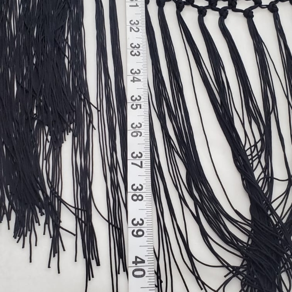 Torrid Floral Fringe Trim Short Sleeve Kimono size 00/0 or M/L - Picture 10 of 11